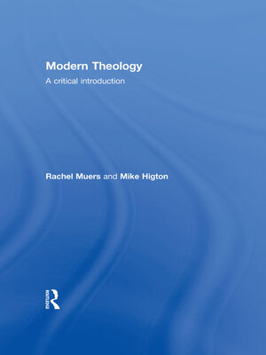 cover image of Modern Theology